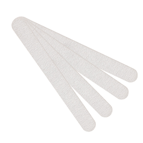 Pilnik do paznokci prosty slim 100/180 zebra organic drewniany No Name