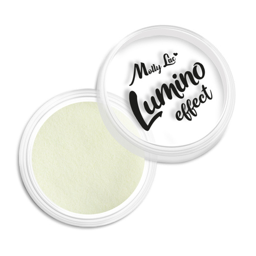 Im Dunkeln leuchtender Nagelstaub MollyLac Lumino Effect Nr. 10