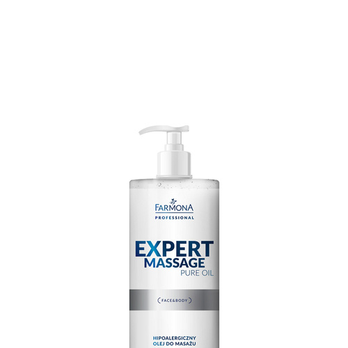 Huile de massage pour le corps Farmona Expert Massage Pure Oil hypoallergénique 500 ml