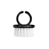 Brosse en forme d'anneau pour manucure et dépoussiérage NTN Premium, noire, lot de 5 pièces