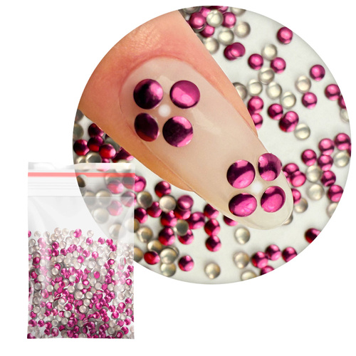 ShinePins – glatte Nieten, Glitzer, Nagelverzierungen, groß, NTN Premium Nr. 9, 5 g