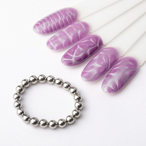 Magnetyzer okrągły koralik AlleLac do kociego oka cat eye 5 mm 20 szt