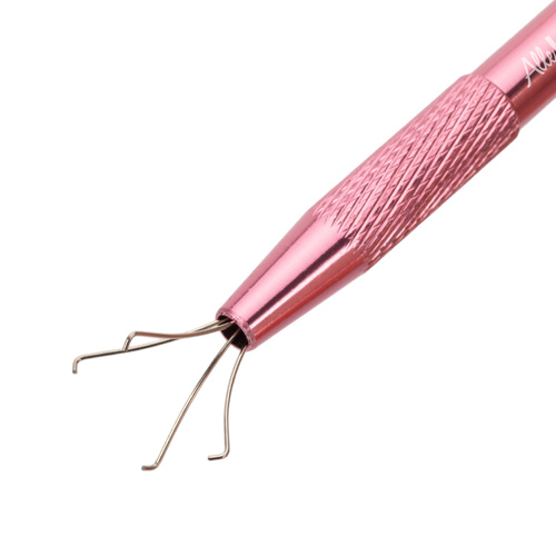 Soporte para esponjas de ombré AlleLac, 12,2 cm, rosa