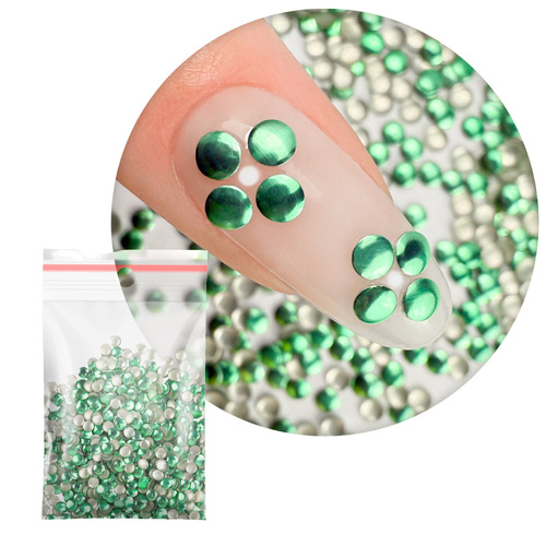 ShinePins gładkie ćwieki błyskotki ozdoby do paznokci large NTN Premium Nr 10 5g