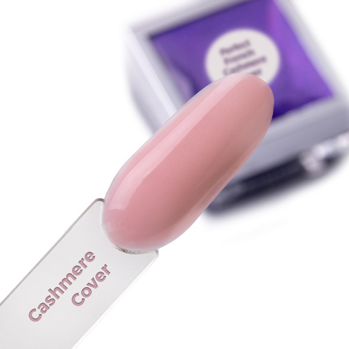 Selbstnivellierendes Nagelaufbaugel (Self-Leveling Builder Gel) für LED/UV-Lampen „Perfect French Cashmere Cover“, HEMA/Di-HEMA-frei, 15 g