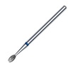 Frez diamentowy oliwka niebieski Staleks Expert 2,5/5mm