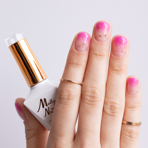 Lakier hybrydowy Molly Nails Flowers Nails HEMA/Di-HEMA Free 8g Nr 150