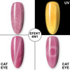 5+1 Free MollyLac Night Glowing Sweetest Perfection Glow-in-the-Dark Hybrid Nail Polish, HEMA/Di-HEMA Free, 10g, No. 672
