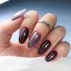 10+1 GRATIS Smalto ibrido AlleLac Coffee &amp; Chocolate Collection HEMA/Di-HEMA Free 5 g n. 53