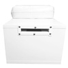 Taboret pufa z podnóżkiem do pedicure CO CN01306