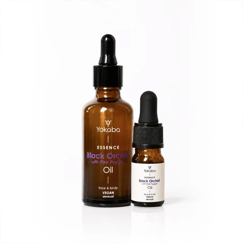 Олія для обличчя та тіла Yokaba Black Orchid Oil face & body vegan sensual Essence 50 мл