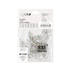 SS5 Crystal AB glass nail rhinestones, approx. 1440 pcs per pack