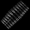 Tips per l'allungamento rapido delle unghie Flexi Tips Molly Nails a mandorla, 240 pezzi