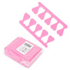Séparateurs pour pédicure roses, lot de 20