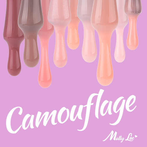 Baza kauczukowa Rubber Base 2w1 MollyLac Gentle Fluidy HEMA/Di-HEMA Free 10g Nr 3