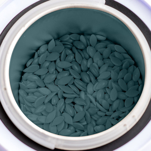 ItalWax Azulen Film Wax – Hartwachs in Tropfenform für die streifenfreie Haarentfernung bei niedrigen Temperaturen, 100 g