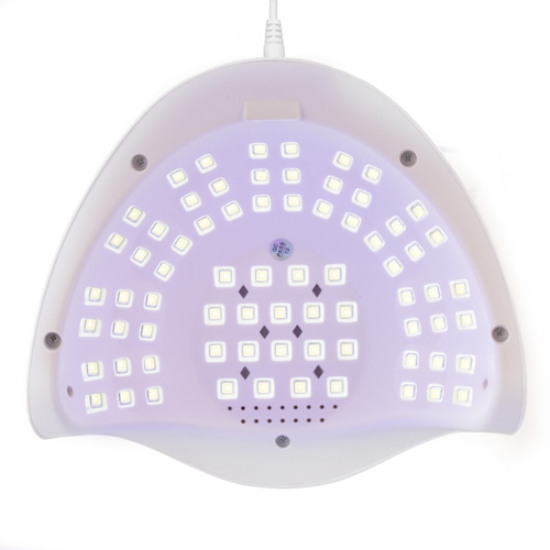 Lot de 24 lampes UV/LED pour ongles 320 W « No Name » pour vernis hybrides, gels et acrylogels, blanches, X19, câble de 3 m de long