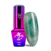 Magnetyczny lakier hybrydowy z efektem kociego oka Cat Eye Foxy Eyes Eye Of The Ocean MollyLac 10g Nr 556