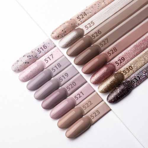 10+2 безкоштовно Гібридний лак LED/UV Gel Polish Browns № 525 Limited Edition NTN Premium без HEMA/Di-HEMA 5 г