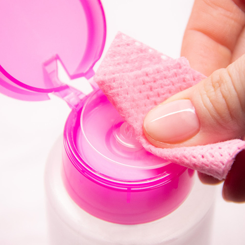 AlleLac pink pump dispenser for liquids, 150 ml