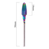 Profesjonalny frez kobaltowo wolframowy tęczowy model Flame M 3/32" Nr 4