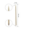 Staleks Expert Orange Wood Swabs, 100-pack, 15 cm long