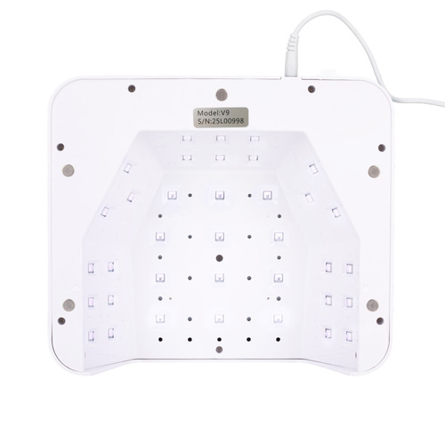 Molly Nails 36W UV/LED nail lamp for hybrid varnishes, gels, and acrylic gels, white V9