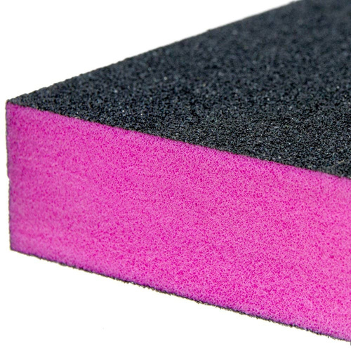 Bloc de pierre ponce rose pour pédicure