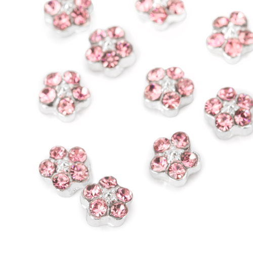 MollyNails K1123 3D flower nail decorations, 10 pieces