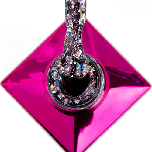 MollyLac Born To Glow Luminatic Glitzer-Hybridlack, 10 g, Nr. 576