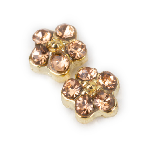 Ozdoby do paznokci kwiatki 3D Molly Nails K1120 10 szt