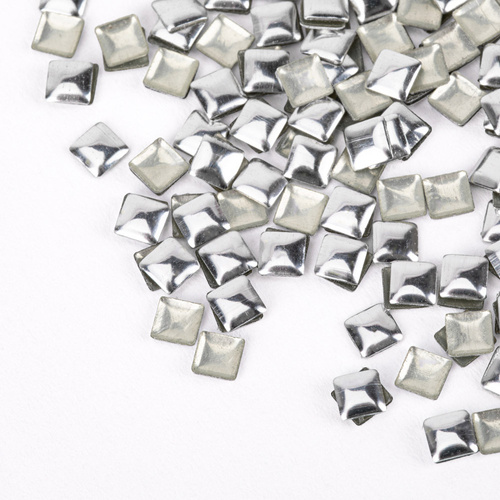 ShinePins : clous lisses, strass, décorations pour ongles, carrés, grands, NTN Premium n° 2, 5 g