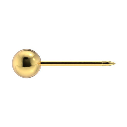 Kolczyki Studex System 75 kulka 4mm złote 7511-0300