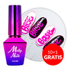 10+1 gratis Creative Flow Base - base creativa per l'effetto lettere morbide e sfumate, modelli Molly Nails, senza HEMA/Di-HEMA, 10 g