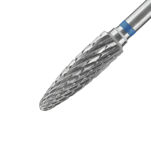 Carbide bur, round cone, green, Staleks Pro Expert 4/14 mm