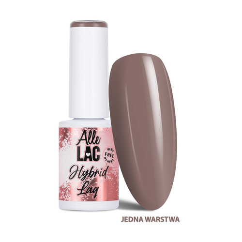Zestaw 5 lakierów hybrydowych Browns AlleLac + Baza i Top Gratis