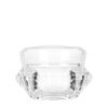 Lot de 2 bocaux transparents blancs avec thermos Diamond 50 ml