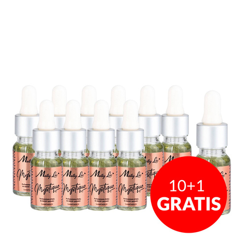 10+1 gratis: Olio profumato per unghie Mystique MollyLac Nail &amp; Cuticle Oil 10 ml