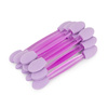 100sztuk Aplikator pacynka do wcierania pyłków Molly Nails fioletowy 10 szt