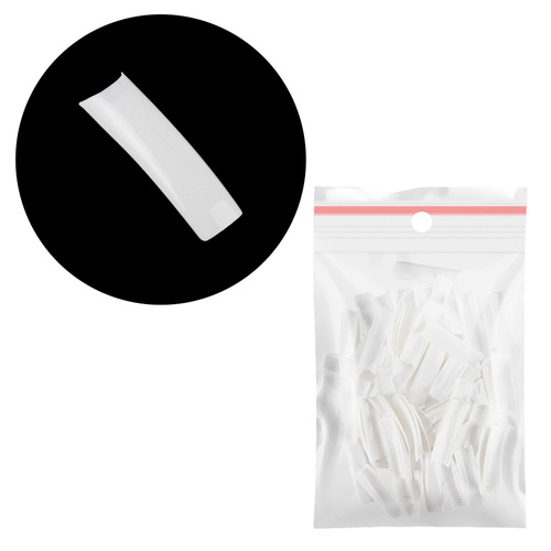 White tips, short pocket, size 10 refill. 60 pcs.