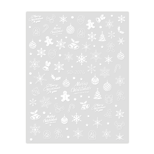 Autocollants de Noël pour les ongles Molly Nails SD-2076