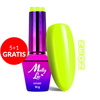 5+1gratis Lakier hybrydowy MollyLac Fancy Fashion Lemonade Neon 10g Nr 335