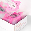 Modelli per l'estensione delle unghie Molly Nails, rosa trasparente, 500 pezzi