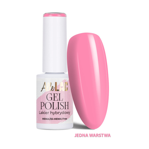 Vernis hybride LED/UV Gel Polish Pinks Sweet AlleLac sans HEMA/Di-HEMA, 6 g