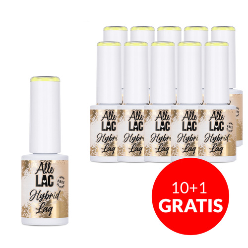 10 + 2 gratis Hybridlack mit intensiver Pigmentierung AlleLac Limited Edition HEMA/Di-HEMA-frei 5 g Nr. 209