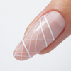 10 + 1 gratuit : Gel décoratif Spider Gel MollyNails blanc, sans HEMA/Di-HEMA, 5 g