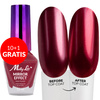 10 + 1 gratis. Esmalte clásico MollyLac Mirror, efecto espejo/metalizado, n.º 09, 10 ml