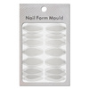 Stampi in silicone autoadesivi per Dual Form ovali ST012-3 MollyLac, 24 pezzi