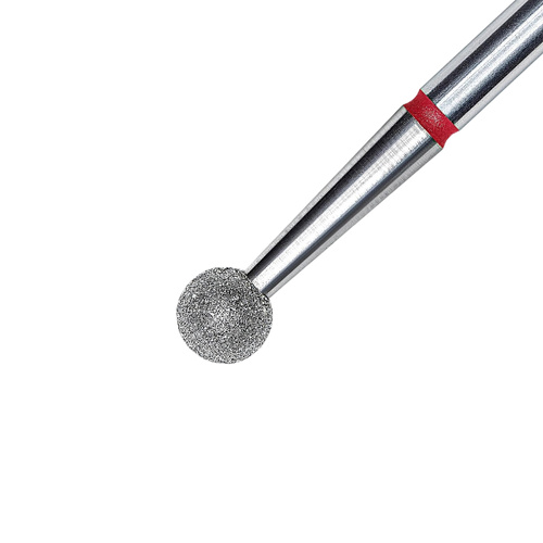 Staleks Pro Expert Diamant-Kugelbohrer, rot, 2,5 mm