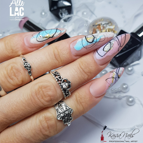 5+1 free AlleLac Macaroons &amp; Muffins Collection hybrid nail polish 5g No. 112